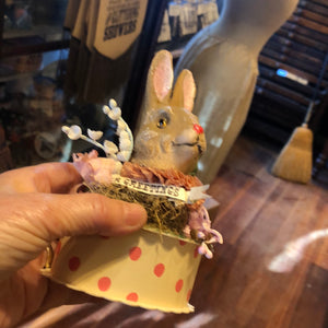 Antique Bunny Box