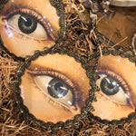 Load image into Gallery viewer, Bewitching Eyes under Convex Glass
