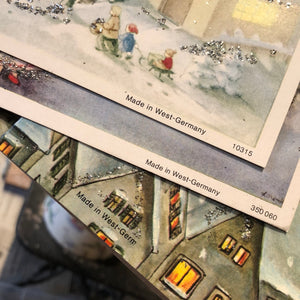 Vintage Advent Calendars - 3 designs