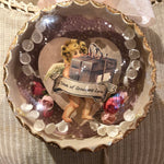 Load image into Gallery viewer, Valentine Shadowbox Vignette under Glass
