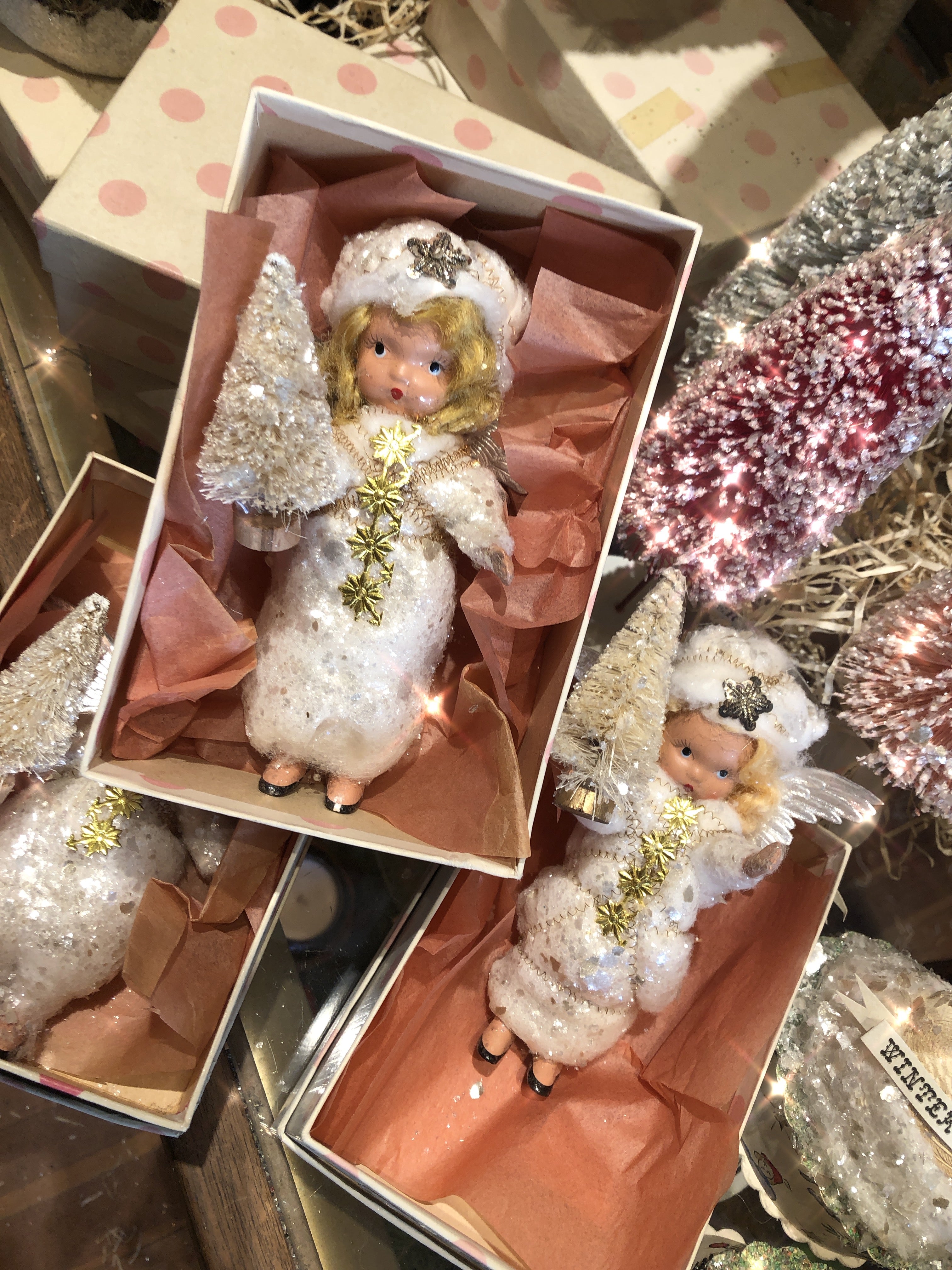 Antique Snow Fairies