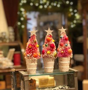 Candycane Bottlebrush Tree with Sugared Fruit