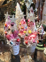 Load image into Gallery viewer, Candycane Bottlebrush Tree with Sugared Fruit
