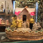 Load image into Gallery viewer, Erzgebirge Toys and Cottages Under Glass Dome
