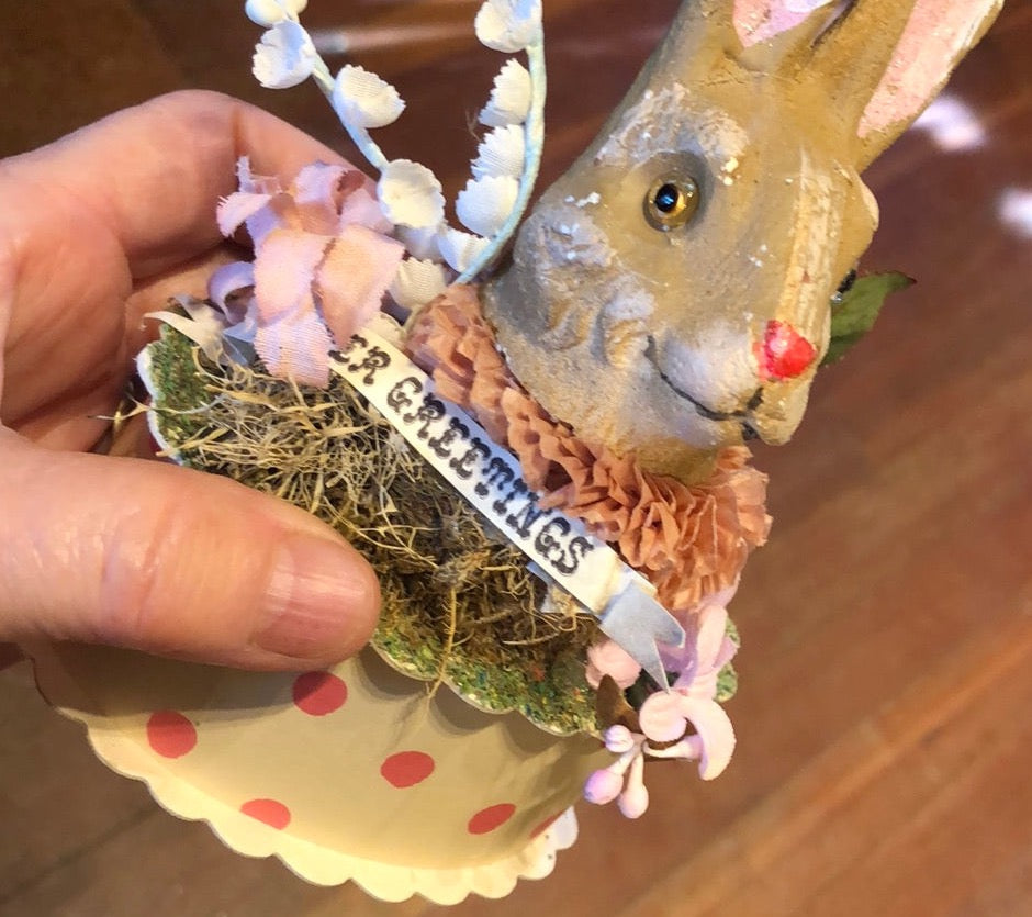 Antique Bunny Box