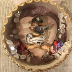 Load image into Gallery viewer, Valentine Shadowbox Vignette under Glass
