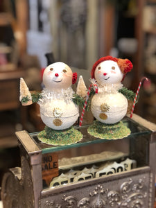 Snowman Treat Containers