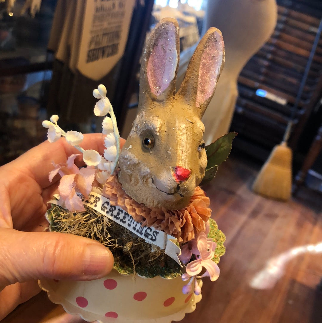 Antique Bunny Box