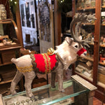 Load image into Gallery viewer, Small Reindeer Dressed in Antique Tinsel Trimmings
