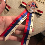 Load image into Gallery viewer, Vive La France Ribbon Pin
