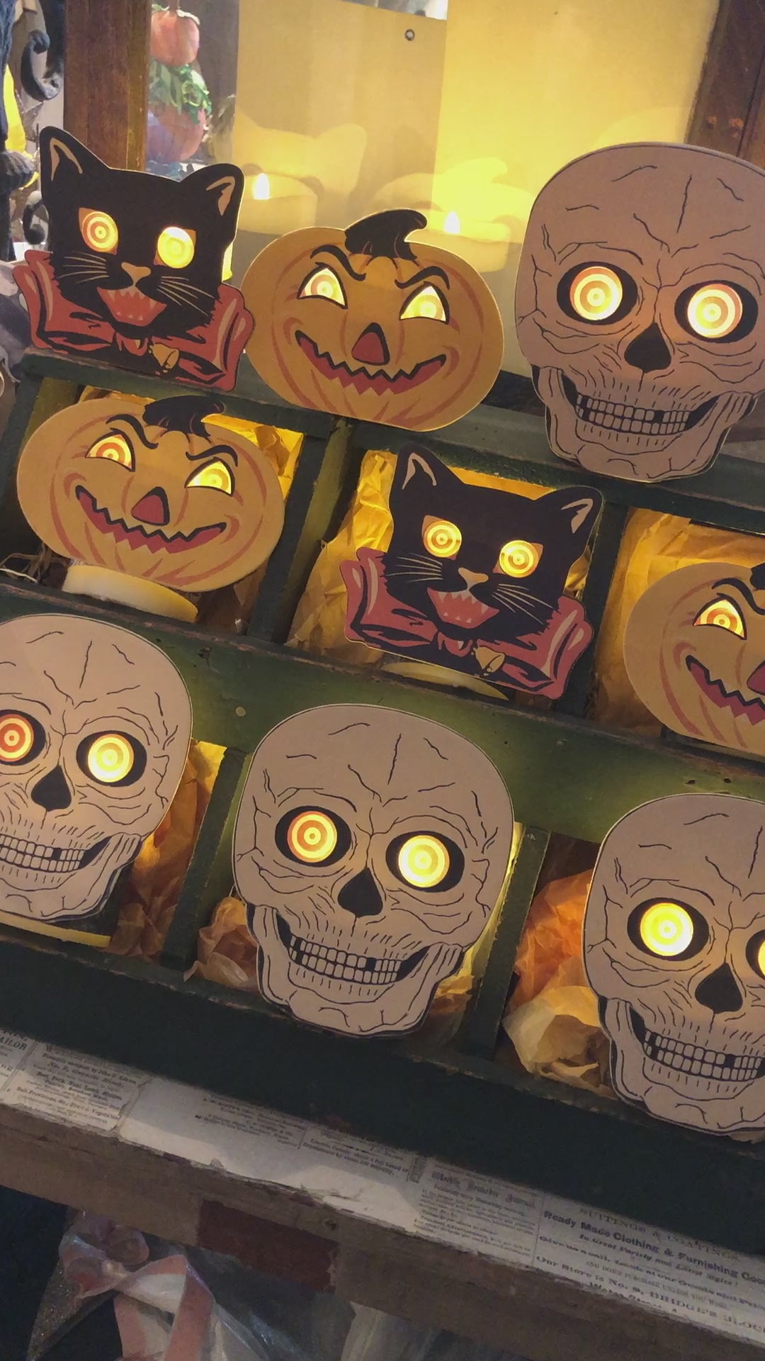 Halloween Candle Shades & Light