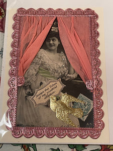 Hand made Victorian Style Valentines