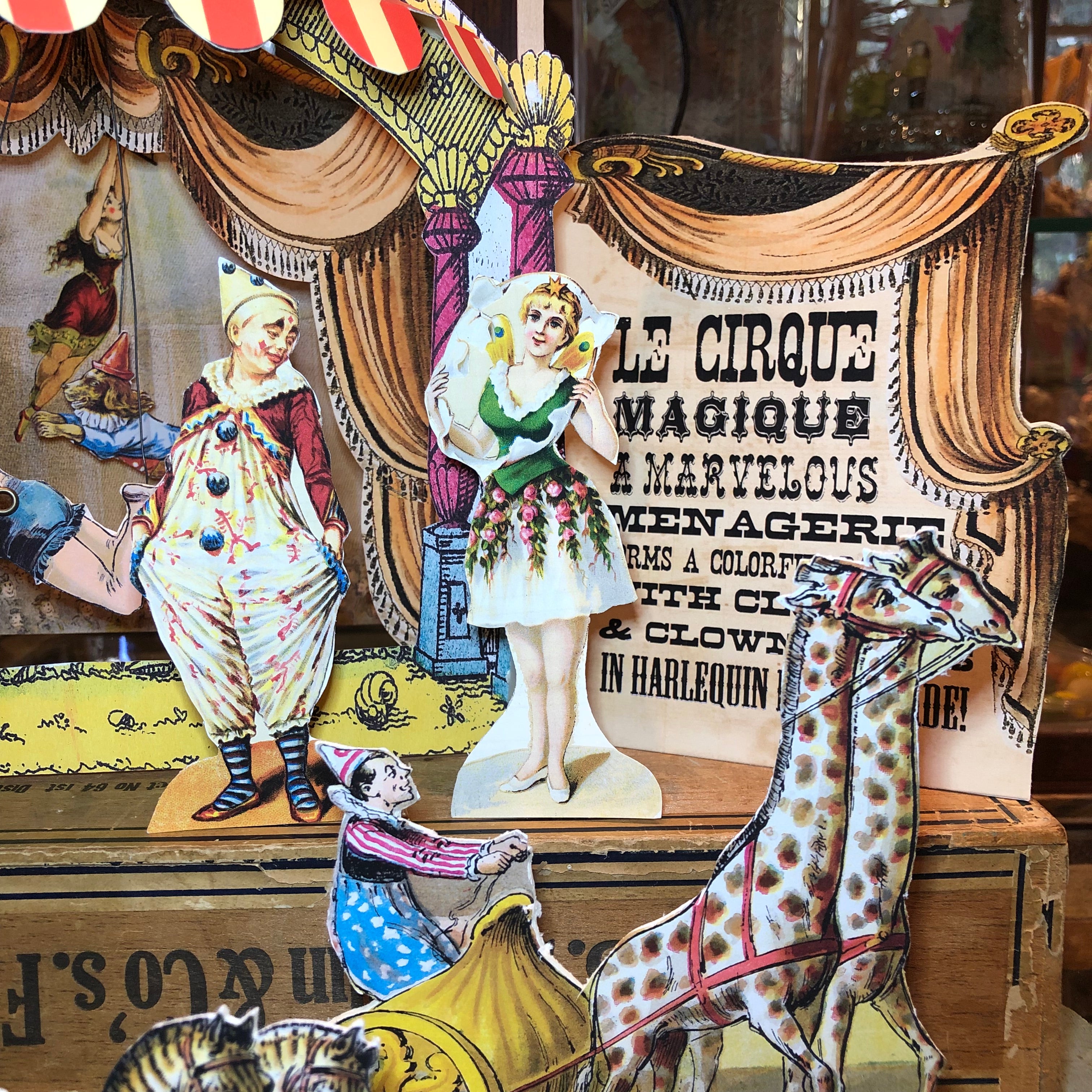Paper Theatre - Le Cirque Magique – Wendy Addison Studio