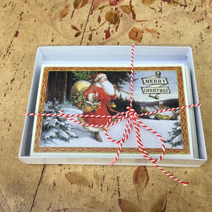 Set of Christmas Cards with Envelopes