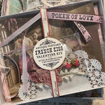 Load image into Gallery viewer, Antique Postcard &quot;French Kiss&quot; Valentine Kit
