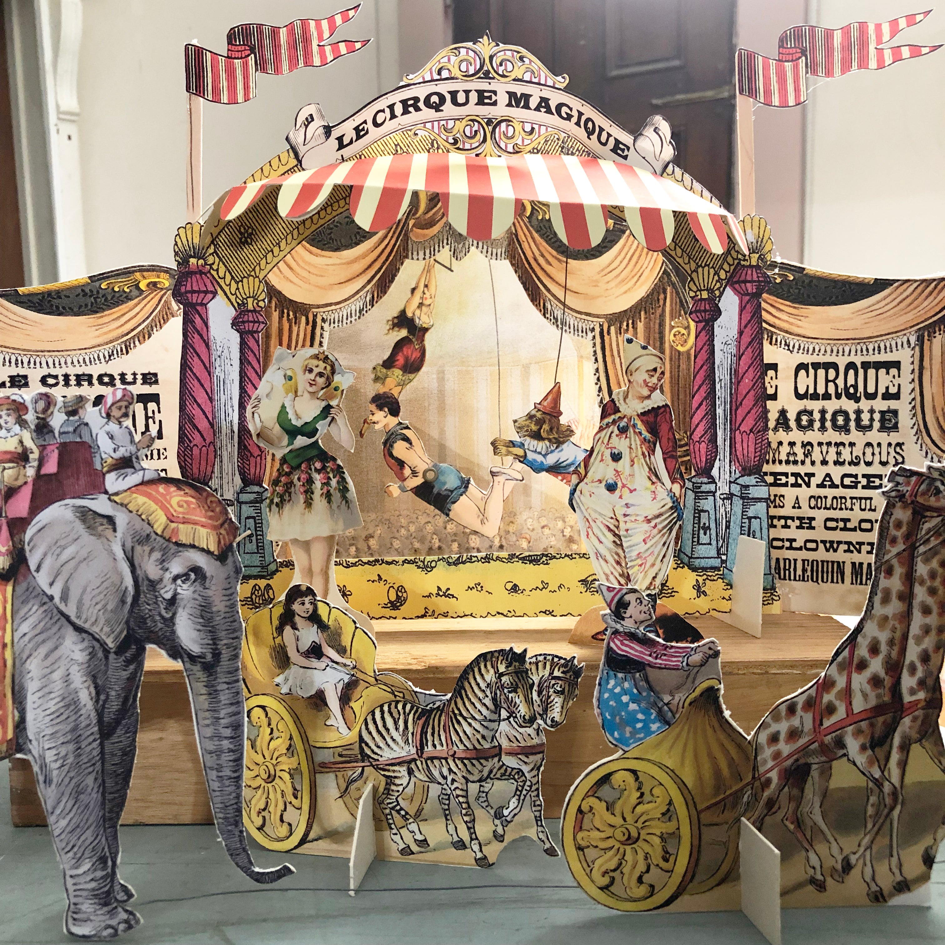 Paper Theatre - Le Cirque Magique – Wendy Addison Studio