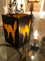 Load image into Gallery viewer, Cat Silhouette Lantern with Candle Lamp
