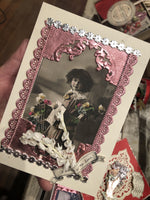 Load image into Gallery viewer, Vintage Valentine Card Kit
