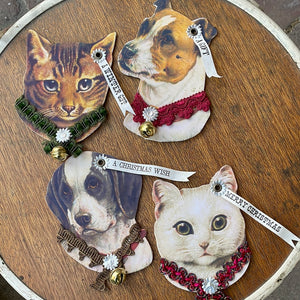 Cat And Dog Ornaments