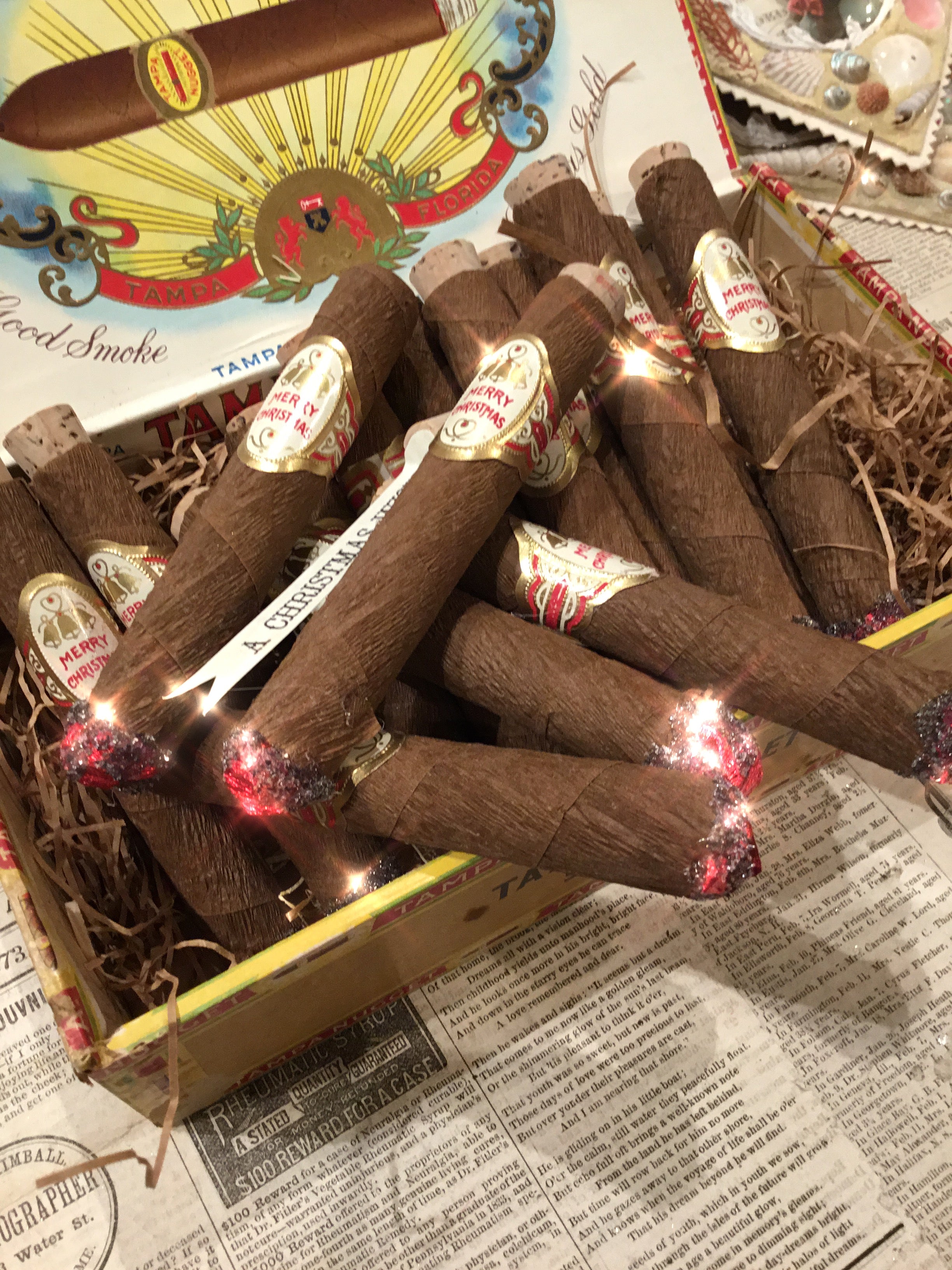 Message Cigars for Christmas