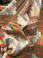 Load image into Gallery viewer, Antique Log Cabin Quilt
