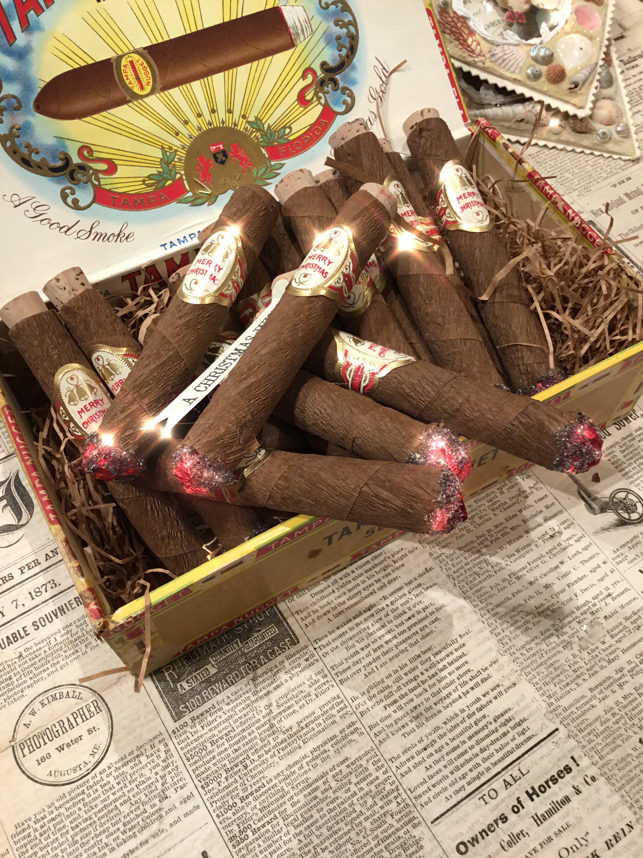 Message Cigars for Christmas