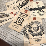 Load image into Gallery viewer, Spooky Letterpress Vintage Tags
