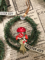 Load image into Gallery viewer, Woodland Mushroom Ornament
