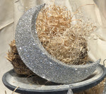 Load image into Gallery viewer, Silver Pink &amp; White Glitter Stars and Moon!
